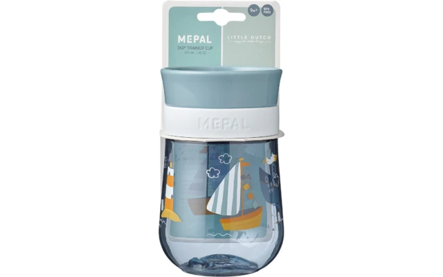 Mepal Mio 360° Tasse à Bec 300 Ml Sailors Bay