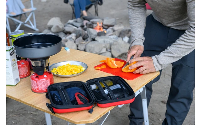 Alpine Deluxe Set De Cuisine De Camping 12 Pièces