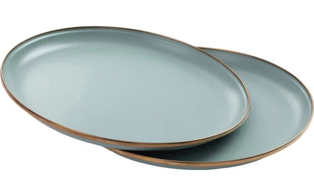 Barebones Assiette 2 Pièces 27,9 X 27,9 X 1,9 Cm Egg Shell – Image 7